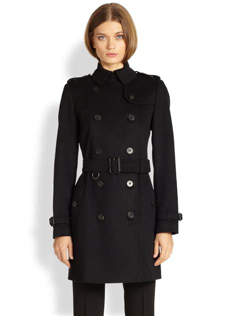 womens car coat burberry|Burberry black trench coat women's.